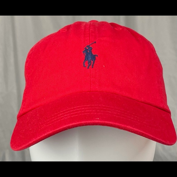 Polo Ralph Lauren Other - 🐎New Polo Ralph Lauren Adjustable Red Hat Cap